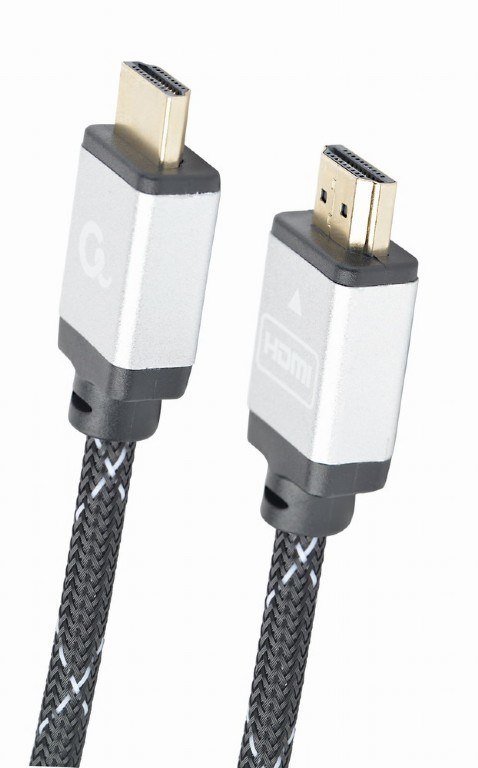 Kabel GEMBIRD Seria select plus CCB-HDMIL-3M (HDMI M - HDMI M; 3m; kolor czarny) Kabel GEMBIRD Seria select plus CCB-HDMIL-3M (HDMI M - HDMI M; 3m; kolor czarny)