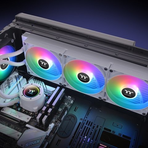 Thermaltake TH420 V2 ARGB Płyta główna Zestaw do chłodzenia płynami Biały 1 szt.