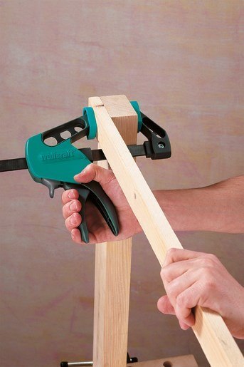 Wolfcraft GmbH EHZ Easy Zacisk stolarski Szary, Turkusowy