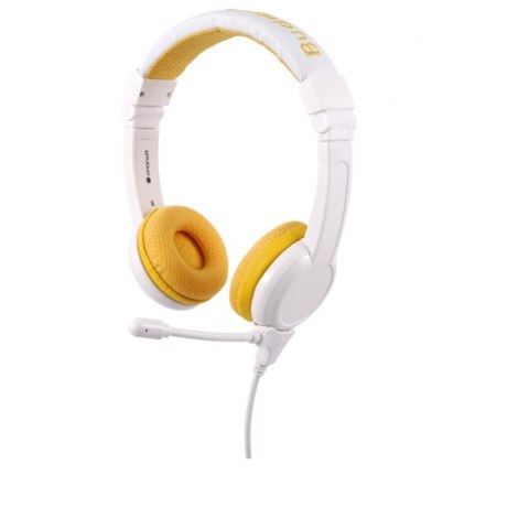 Słuchawki Na głowę BUDDYPHONE School+ (1.4m /3.5 mm wtyk/Biało-żółty) Słuchawki Na głowę BUDDYPHONE School+ (1.4m /3.5 mm wtyk/Biało-żółty)
