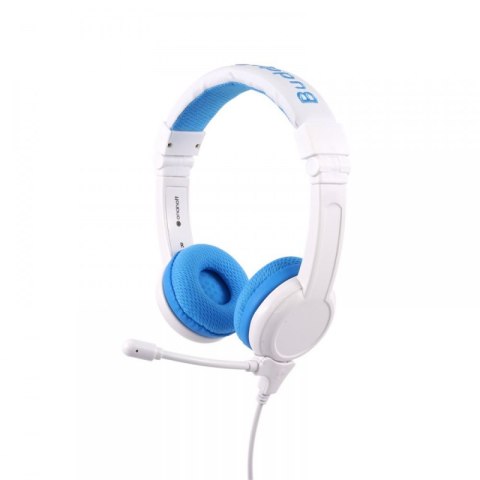 Słuchawki nauszne z mikrofonem BUDDYPHONE School+ (1.4m /3.5 mm wtyk/Biało-niebieski) Słuchawki nauszne z mikrofonem BUDDYPHONE School+ (1.4m /3.5 mm wtyk/Biało-niebieski)