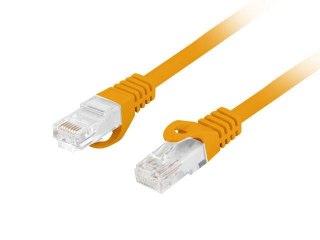 Patchcord Lanberg UTP kat.6 1m LSZH CU fluke passed pomarańczowy