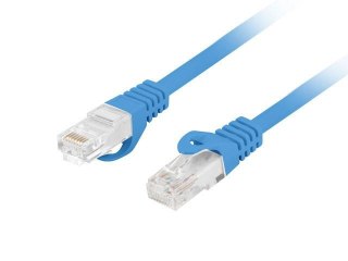 Patchcord Lanberg UTP kat.6 5m LSZH CU fluke passed niebieski