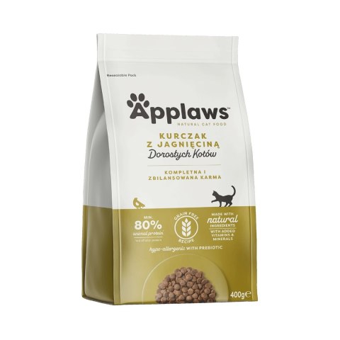 Applaws Cat Dry Chicken with Extra Lamb 400g Applaws Cat Dry Chicken with Extra Lamb 400g