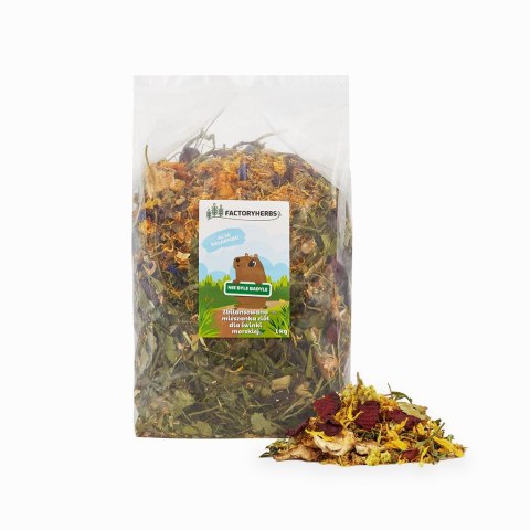 FACTORYHERBS NIE BYLE BADYLE dla Świnki Morskiej 1kg FACTORYHERBS NIE BYLE BADYLE dla Świnki Morskiej 1kg