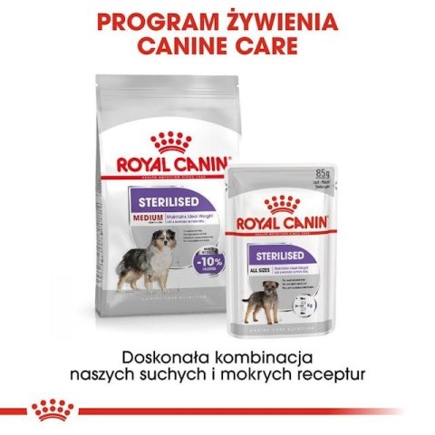 ROYAL CANIN CCN Medium Sterilised Adult - sucha karma dla psa - 12 kg ROYAL CANIN CCN Medium Sterilised Adult - sucha karma dla psa - 12 kg