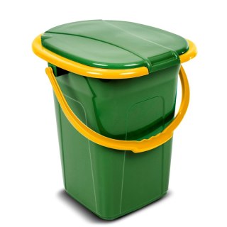 GREENBLUE TOALETA TURYSTYCZNA, CIEMNOZIELONO-POMARAŃCZOWA GB320GO