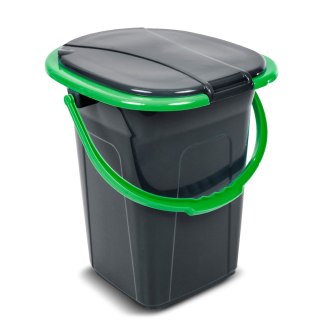 GREENBLUE TOALETA TURYSTYCZNA, CZARNO-ZIELONA GB320BG