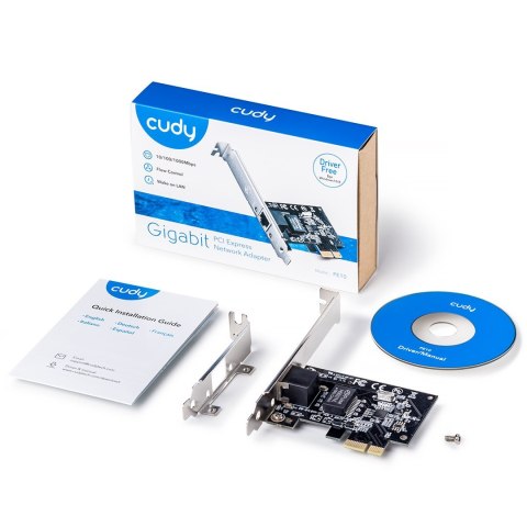 Karta sieciowa CUDY PE10 Gigabit PCIe Karta sieciowa CUDY PE10 Gigabit PCIe