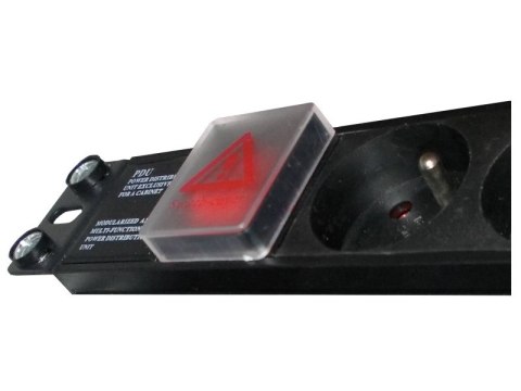 Listwa przeciwprzepięciowa A-LAN PZ081U3M (8 x UTE; 16 A (3680 W); 3m; kolor czarny) Listwa przeciwprzepięciowa A-LAN PZ081U3M (8 x UTE; 16 A (3680 W); 3m; kolor czarny)