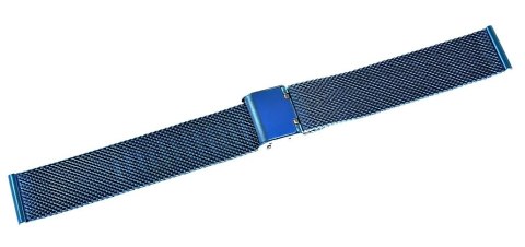 Bransoleta IPBL Niebieska Mesh 18 mm JK18BL Bransoleta IPBL Niebieska Mesh 18 mm JK18BL