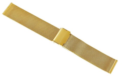 Bransoleta Siatka Złota HQ 22 mm 302G22-Z Bransoleta Siatka Złota HQ 22 mm 302G22-Z