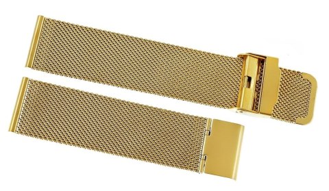 Bransoleta Siatka Złota HQ 22 mm 302G22-Z Bransoleta Siatka Złota HQ 22 mm 302G22-Z