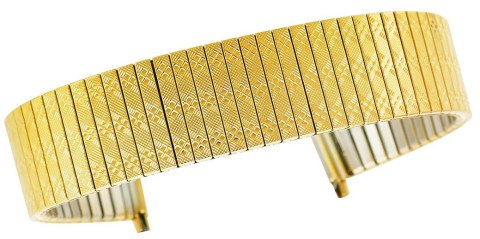 Bransoleta rozciągana Złota HQ 18 do 22 mm 112G-18/22 Bransoleta rozciągana Złota HQ 18 do 22 mm 112G-18/22