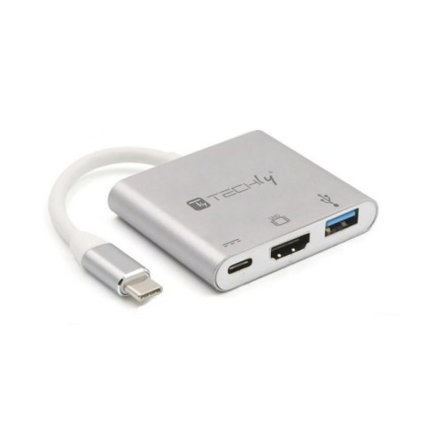 Adapter TECHLY IADAP USB31-HDMIPTY USB-C - HDMI/USB-A/USB-C Adapter TECHLY IADAP USB31-HDMIPTY USB-C - HDMI/USB-A/USB-C