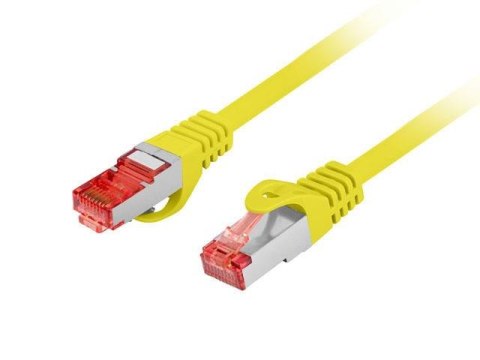 Patchcord Lanberg S/FTP kat.6 1,5m LSZH CU fluke passed żółty
