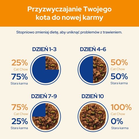Karma Cat Chow z jagnięciną i zieloną fasolką10x85g