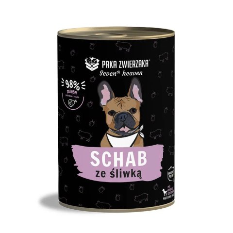 Paka Zwierzaka Seventh Heaven Schab ze śliwką 400g