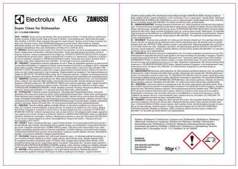Środek czyszczący do zmywarek ELECTROLUX M2DCP050