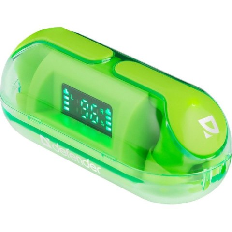 DEFENDER SŁUCHAWKI BLUETOOTH TWINS 916 ZIELONE DEFENDER SŁUCHAWKI BLUETOOTH TWINS 916 ZIELONE