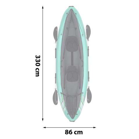 Kajak Hydro-Force Ventura X2 Bestway 65052