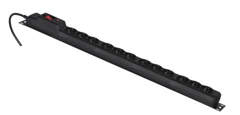 Listwa przeciwprzepięciowa Activejet COMBO/12gn/1,5m/cz (12 x UTE; 10 A (2500 W); 1,5m; kolor czarny) Listwa przeciwprzepięciowa Activejet COMBO/12gn/1,5m/cz (12 x UTE; 10 A (2500 W); 1,5m; kolor czarny)