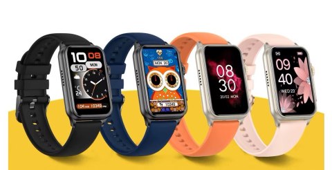 Smartwatch Damski RUBICON RNCF06 Black SMARUB215