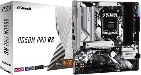 Płyta główna ASROCK B650M PRO RS (Socket AM5 /micro ATX) Płyta główna ASROCK B650M PRO RS (Socket AM5 /micro ATX)