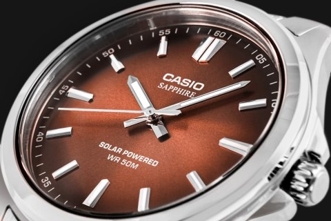 Zegarek Męski CASIO Solar MTS-RS100D-5AVDF + BOX Zegarek Męski CASIO Solar MTS-RS100D-5AVDF + BOX