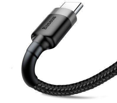 BASEUS KABEL USB-C CAFULE CATKLF-UG1 2A 3M CZARNY BASEUS KABEL USB-C CAFULE CATKLF-UG1 2A 3M CZARNY