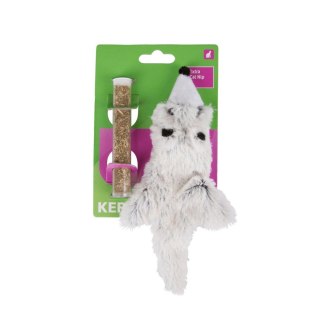 KERBL Zabawka dla kota gronostaj z kocimiętką 17cm