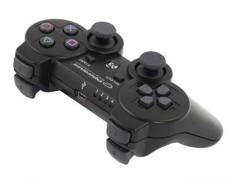 Gamepad bezprzewodowy Esperanza EGG109K (PS3; kolor czarny) Gamepad bezprzewodowy Esperanza EGG109K (PS3; kolor czarny)