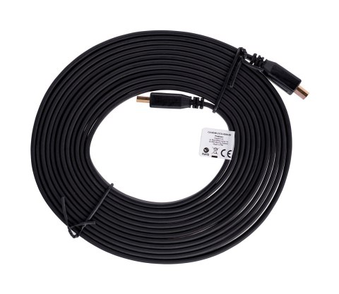 Kabel Lanberg CA-HDMI-21CU-0050-BK (HDMI M - HDMI M; 5m; kolor czarny) Kabel Lanberg CA-HDMI-21CU-0050-BK (HDMI M - HDMI M; 5m; kolor czarny)