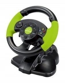 Kierownica Esperanza EG104 (PC, Xbox 360; kolor czarno-zielony) Kierownica Esperanza EG104 (PC, Xbox 360; kolor czarno-zielony)