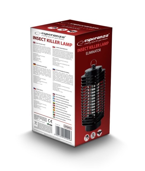 Lampa owadobójcza Esperanza Eliminator EHQ002 Lampa owadobójcza Esperanza Eliminator EHQ002