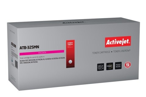 Activejet ATB-325MN Toner (zamiennik Brother TN-325M; Supreme; 3500 stron; czerwony) Activejet ATB-325MN Toner (zamiennik Brother TN-325M; Supreme; 3500 stron; czerwony)