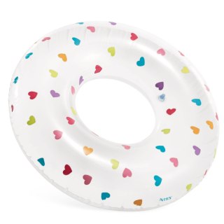 Koło do pływania serca 81 cm INTEX 59259