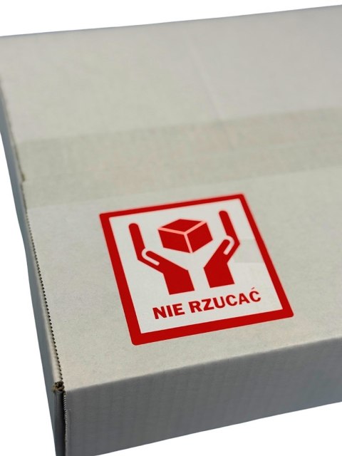 BSTech Etykieta samoprzylepna "NIE RZUCAĆ" 80x80 1000 szt BSTech Etykieta samoprzylepna "NIE RZUCAĆ" 80x80 1000 szt