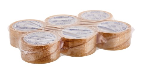 BSTech taśma klejąca Solvent Transparent 48x66 6 szt BSTech taśma klejąca Solvent Transparent 48x66 6 szt