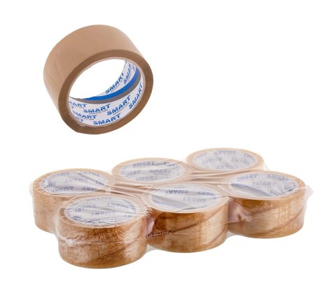 BSTech taśma klejąca Solvent Transparent 48x66 6 szt BSTech taśma klejąca Solvent Transparent 48x66 6 szt