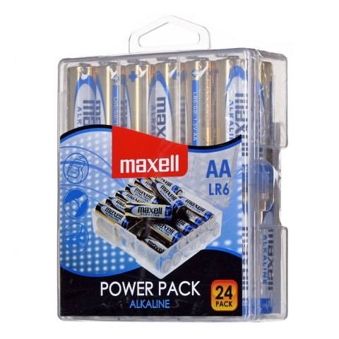 Bateria MAXELL alkaliczna LR6, VALUE BOX, 24 szt. Bateria MAXELL alkaliczna LR6, VALUE BOX, 24 szt.