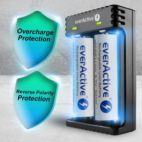 EVERACTIVE ŁADOWARKA DO AKUMULATORKÓW CYLINDRYCZNYCH LI-ION LC200 EVERACTIVE ŁADOWARKA DO AKUMULATORKÓW CYLINDRYCZNYCH LI-ION LC200