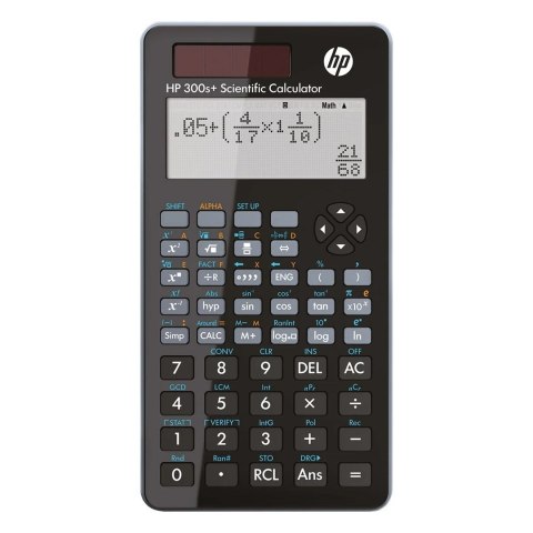 Kalkulator naukowy HP-300SPLUS/INT BX, 315 funkcji, 155x84x20mm, czarny