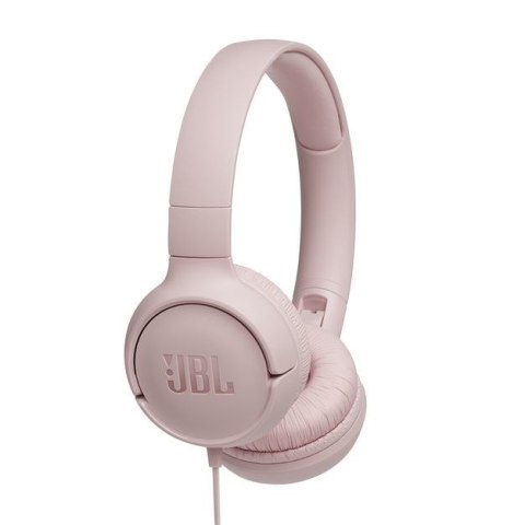 Słuchawki JBL Tune 500 (rożowe, nauszne, z wbudowanym mikrofonem) Słuchawki JBL Tune 500 (rożowe, nauszne, z wbudowanym mikrofonem)