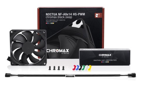 Wentylator NOCTUA 92mm 300-2200 RPM Low Profile CHROMAX Wentylator NOCTUA 92mm 300-2200 RPM Low Profile CHROMAX