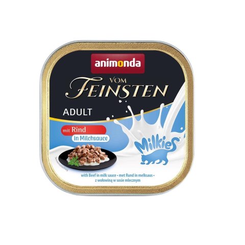 ANIMONDA Vom Feinsten Adult Milkies w sosie with beef in milk sauce 100g ANIMONDA Vom Feinsten Adult Milkies w sosie with beef in milk sauce 100g