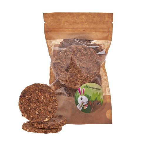 FACTORYHERBS Ciastka z pasternaka,siemie lniane100g FACTORYHERBS Ciastka z pasternaka,siemie lniane100g