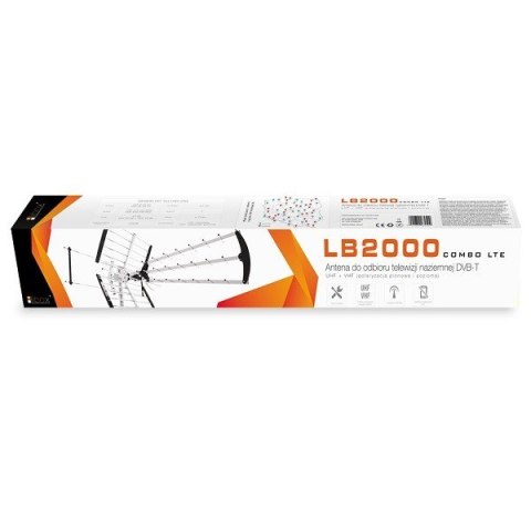 Antena kierunkowa zewnętrzna Libox LB2000 (32 dB; Typ F) Antena kierunkowa zewnętrzna Libox LB2000 (32 dB; Typ F)
