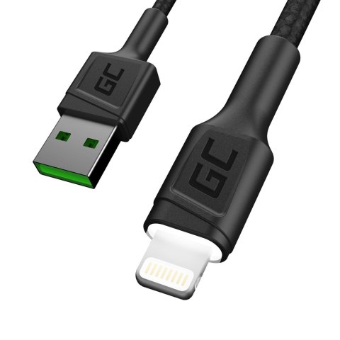 GREEN CELL KABEL KABGC05 KABEL GREEN CELL GC RAY USB - LIGHTNING 120CM, BIAŁY LED, SZYBKIE ŁADOWANIE GREEN CELL KABEL KABGC05 KABEL GREEN CELL GC RAY USB - LIGHTNING 120CM, BIAŁY LED, SZYBKIE ŁADOWANIE