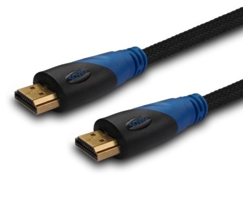 Kabel SAVIO cl-48 (HDMI - HDMI ; kolor czarny) Kabel SAVIO cl-48 (HDMI - HDMI ; kolor czarny)